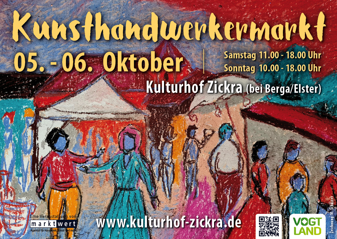 Kunsthandwerkermarkt Zickra bei Berga/Elster